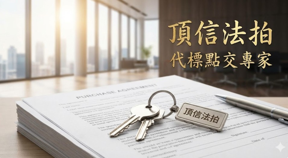 法拍屋代標流程圖解 2026全台法拍屋代標流程教學│鄰近各級法院與地政事務所│頂信專業團隊提供產權調查與點交服務